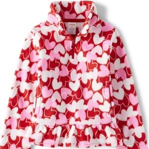 Gymboree Girls' and Toddler Long Sleeve Sweaters, Valentines Day, Lots of Hearts